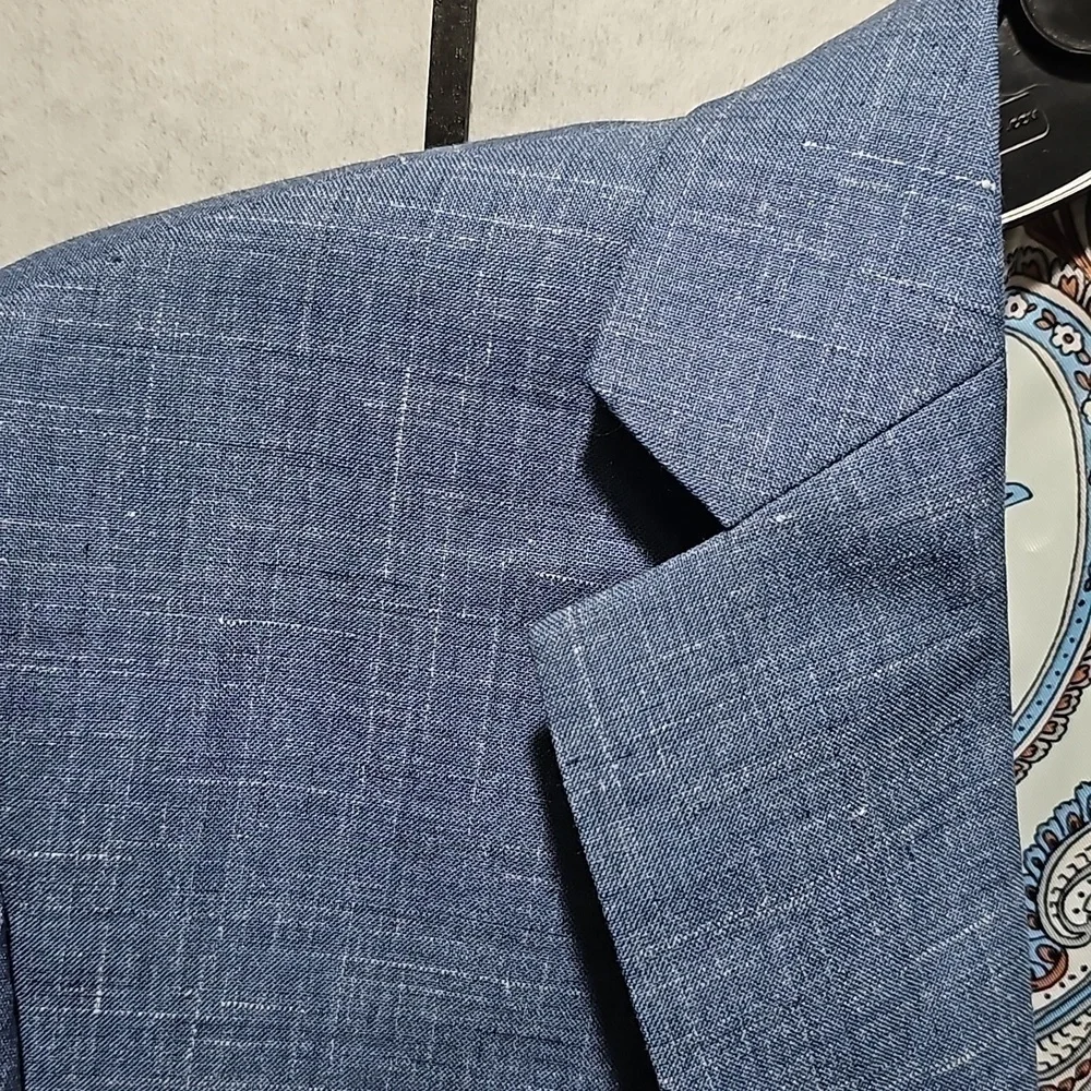 Indochino Blue Blazer Suit Jacket Small NWT